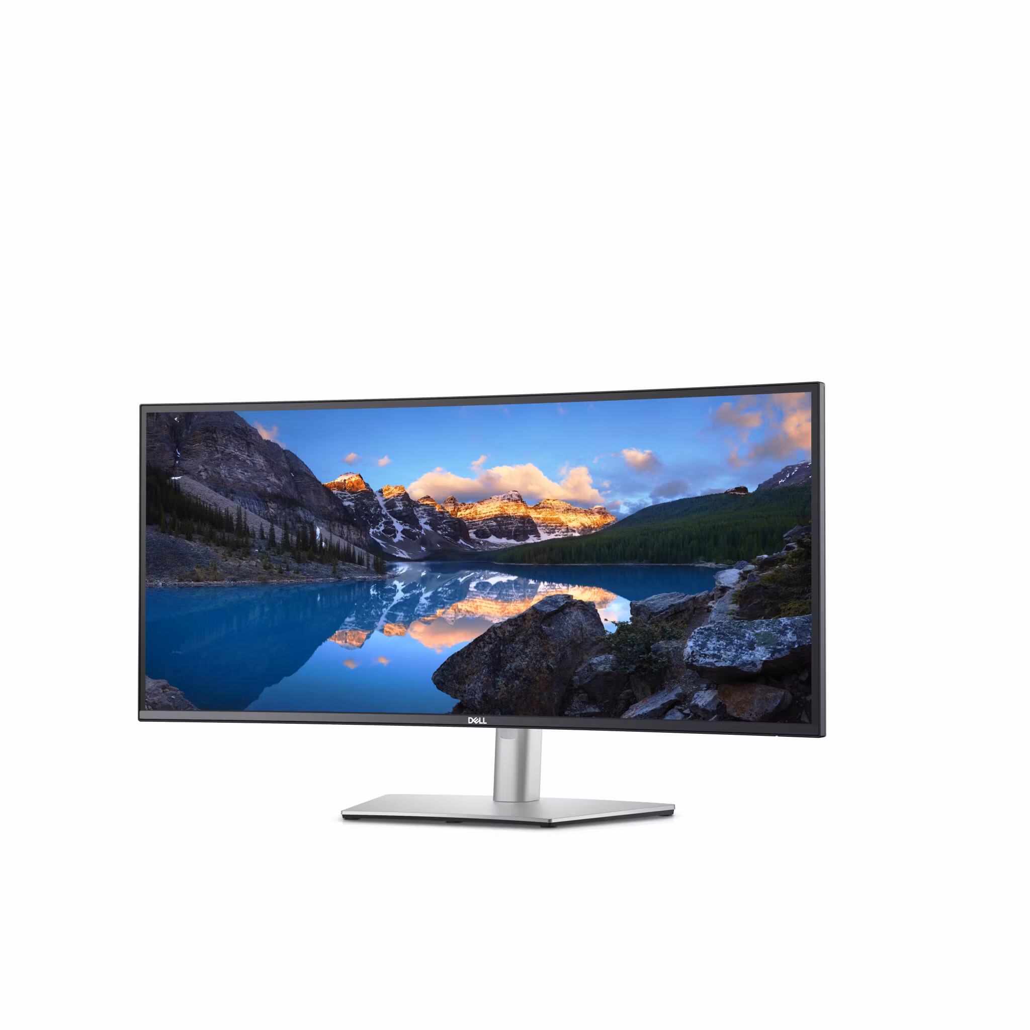 DELL UltraSharp U3423WE datorskärm 86,7 cm (34,1") 3440 x 1440 pixlar UltraWide Quad HD LCD Silver
