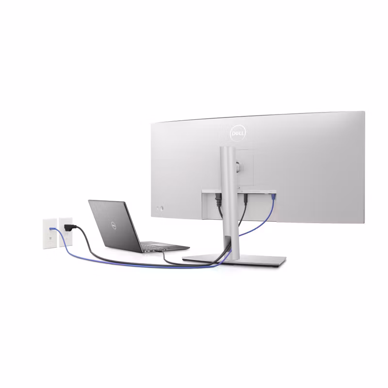 DELL UltraSharp U3423WE datorskärm 86,7 cm (34,1") 3440 x 1440 pixlar UltraWide Quad HD LCD Silver