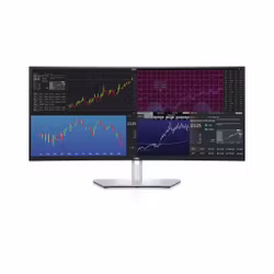 DELL UltraSharp U3824DW datorskärm 95,2 cm (37,5") 3840 x 1600 pixlar Wide Quad HD+ LCD svart, silver