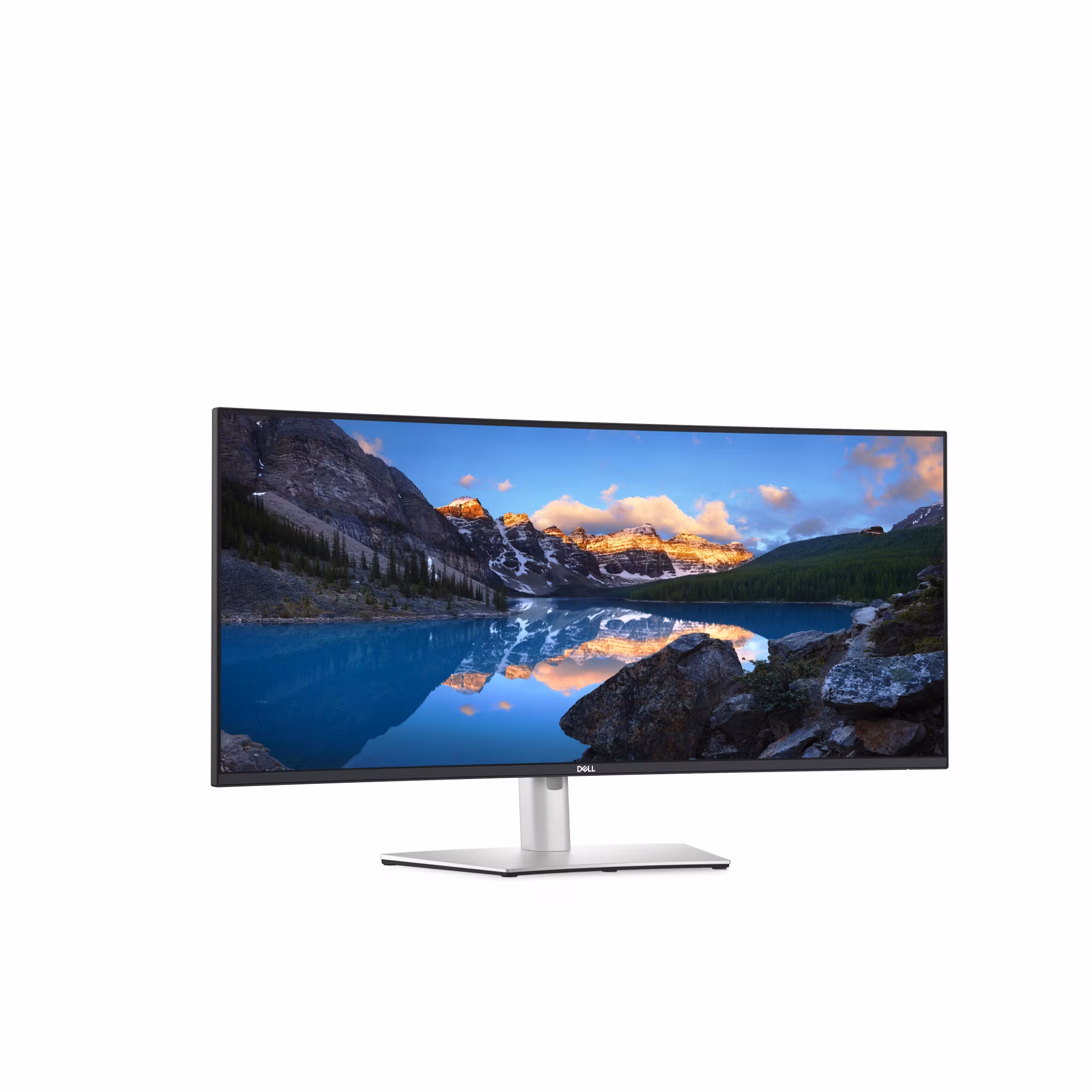 DELL UltraSharp U3824DW datorskärm 95,2 cm (37,5") 3840 x 1600 pixlar Wide Quad HD+ LCD svart, silver