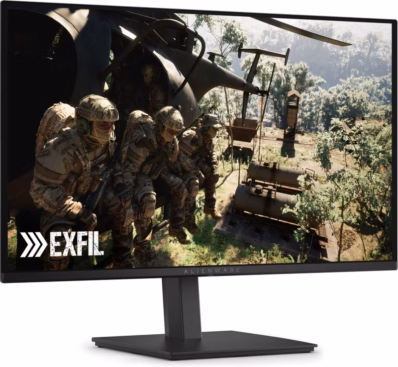 Alienware AW2726DM datorskärm 67,3 cm (26.5") 2560 x 1440 pixlar Quad HD QD-OLED svart