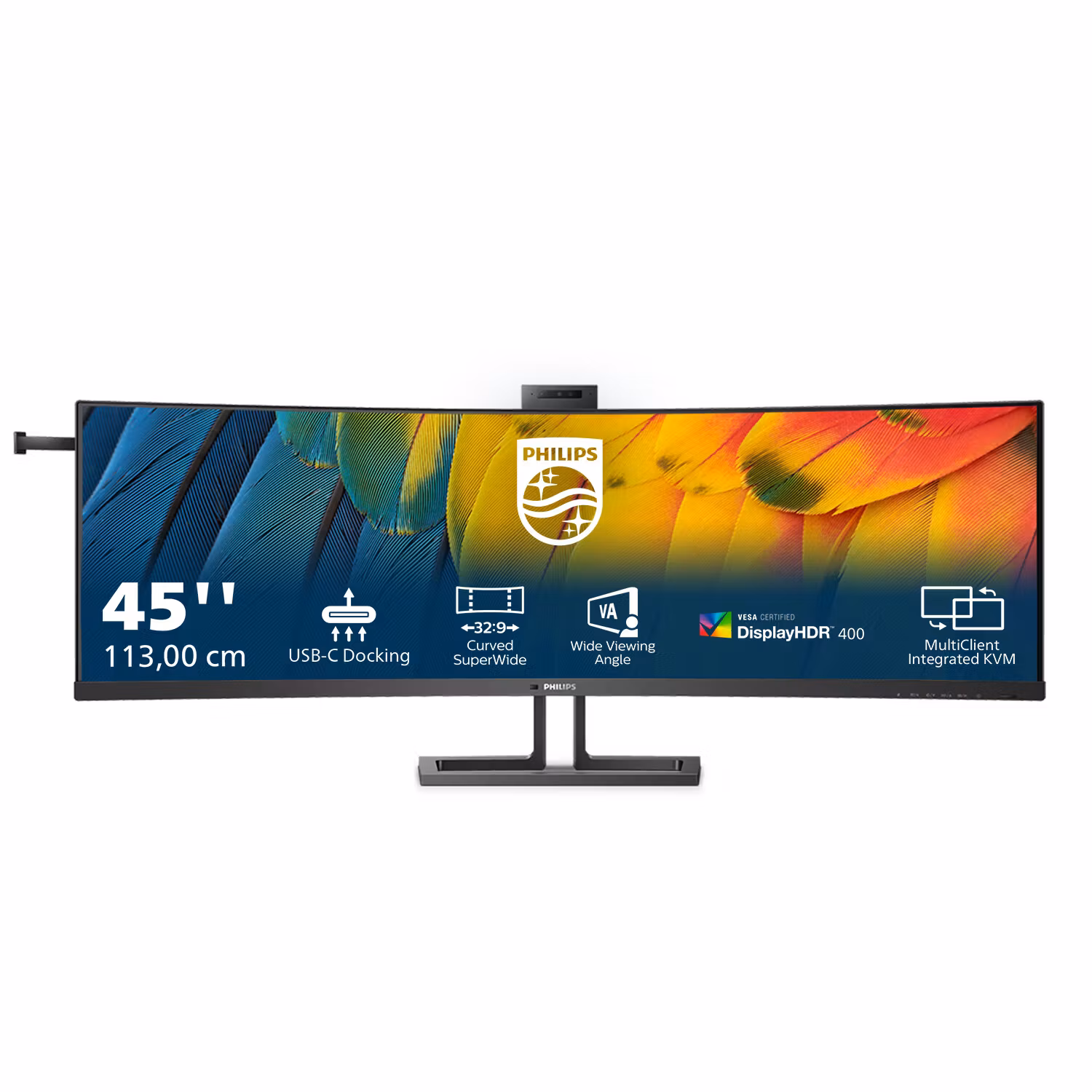 Philips 6000 series 45B1U6900CH/00 datorskärm 113 cm (44,5") 5120 x 1440 pixlar UltraWide Dual Quad HD LED Svart