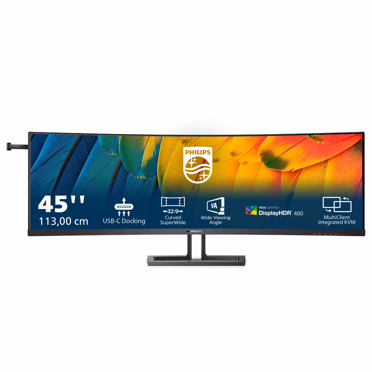 Philips 6000 series 45B1U6900C/00 datorskärm 113 cm (44,5") 5120 x 1440 pixlar UltraWide Dual Quad HD LED Svart