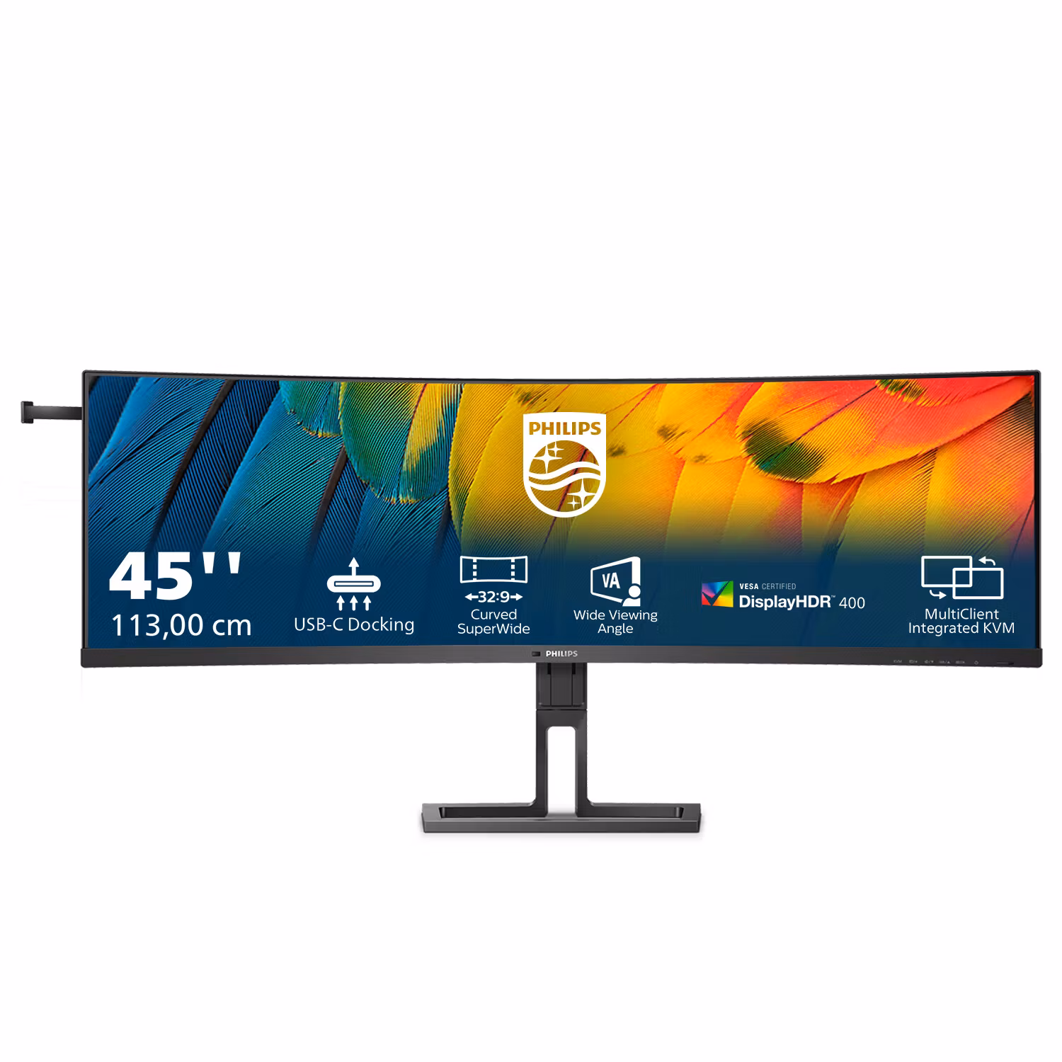 Philips 6000 series 45B1U6900C/00 datorskärm 113 cm (44,5") 5120 x 1440 pixlar UltraWide Dual Quad HD LED Svart