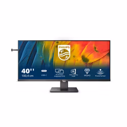 Philips 5000 series 40B1U5600/00 datorskärm 101,6 cm (40") 3440 x 1440 pixlar Wide Quad HD LCD svart