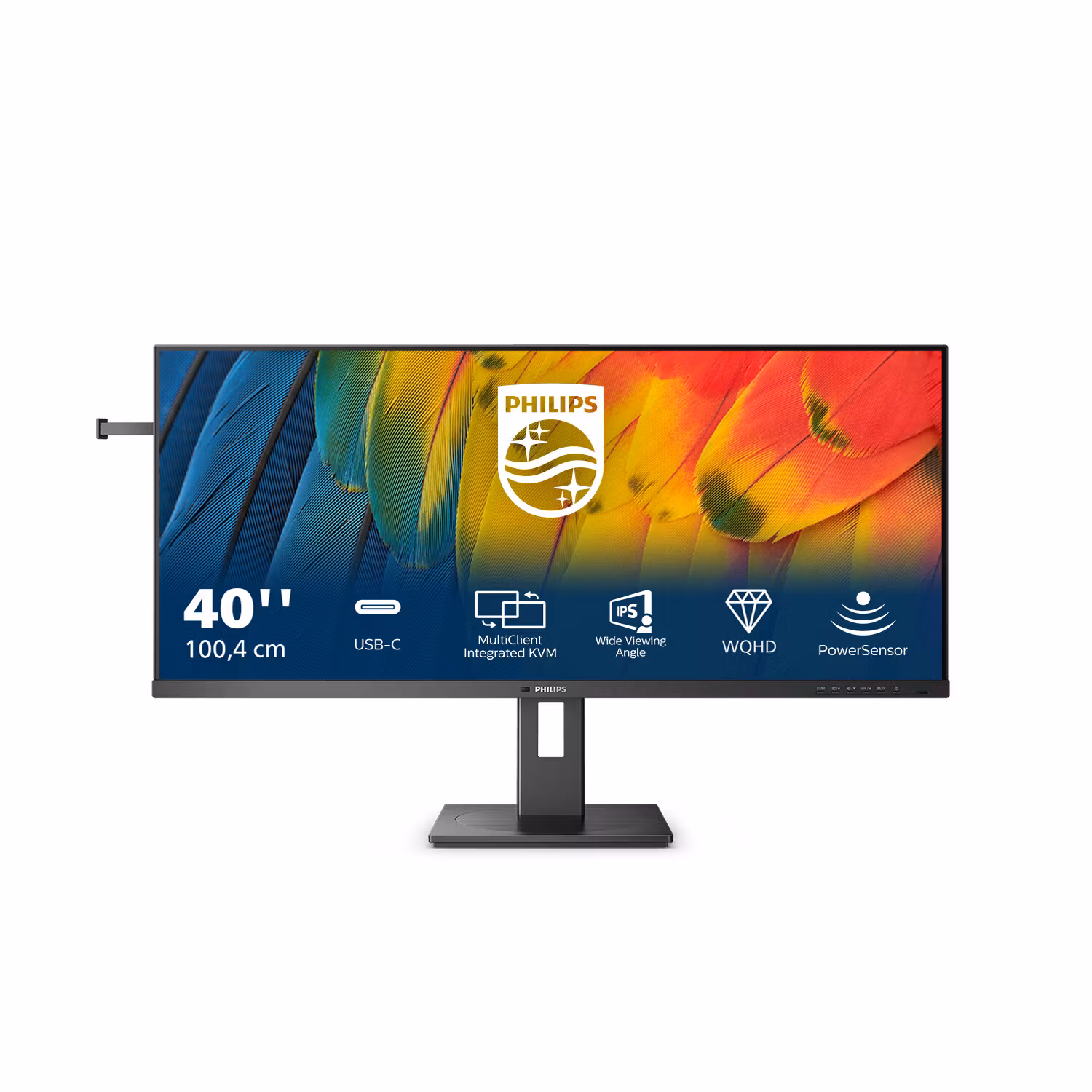 Philips 5000 series 40B1U5600/00 datorskärm 101,6 cm (40") 3440 x 1440 pixlar Wide Quad HD LCD svart