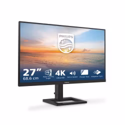 Philips 1000 series 27E1N1800AE/00 datorskärm 68,6 cm (27") 3840 x 2160 pixlar 4K Ultra HD LED Svart