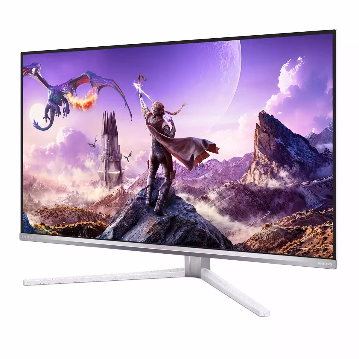 Philips Evnia 8000 32M2N8900/00 datorskärm 80 cm (31,5") 3840 x 2160 pixlar 4K Ultra HD QD-OLED Vit