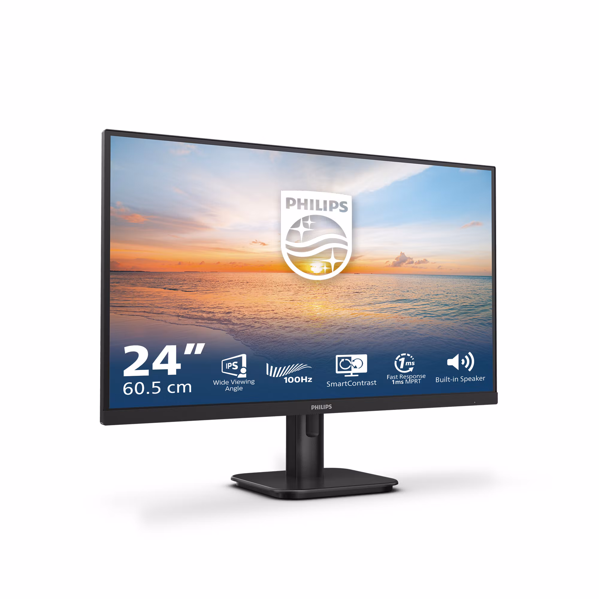 Philips 1000 series 24E1N1200A/00 datorskärm 60,5 cm (23,8") 1920 x 1080 pixlar Full HD LCD Svart