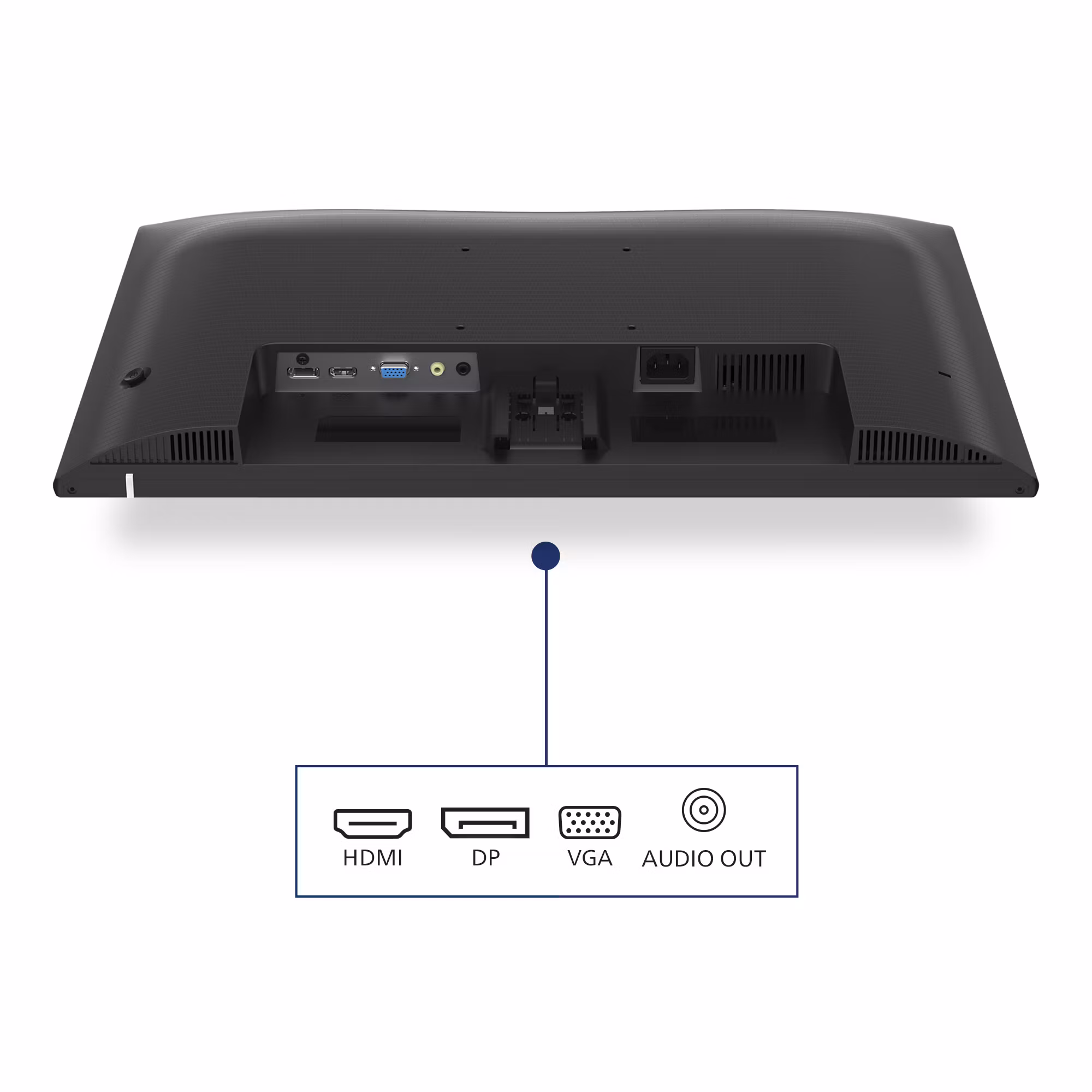 Philips 1000 series 24E1N1200A/00 datorskärm 60,5 cm (23,8") 1920 x 1080 pixlar Full HD LCD Svart