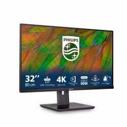 Philips 3000 series 32B1U3900/00 datorskärm 80 cm (31,5") 3840 x 2160 pixlar 4K Ultra HD LCD Svart