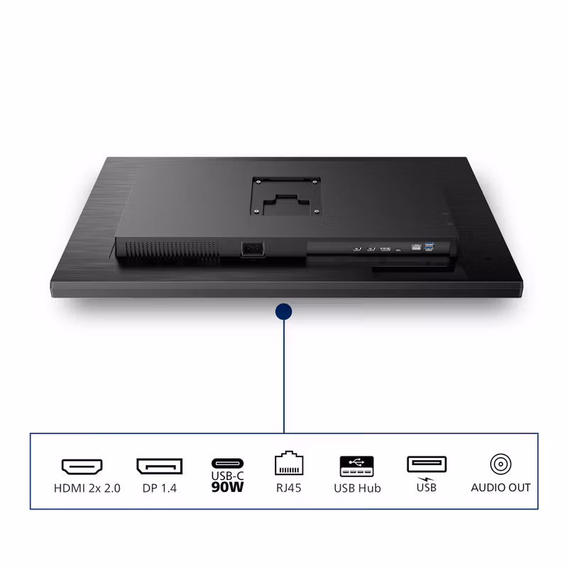 Philips 3000 series 32B1U3900/00 datorskärm 80 cm (31,5") 3840 x 2160 pixlar 4K Ultra HD LCD Svart