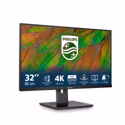 Philips 3000 series 32B1N3800/00 datorskärm 81,3 cm (32") 3840 x 2160 pixlar 4K Ultra HD LCD Svart