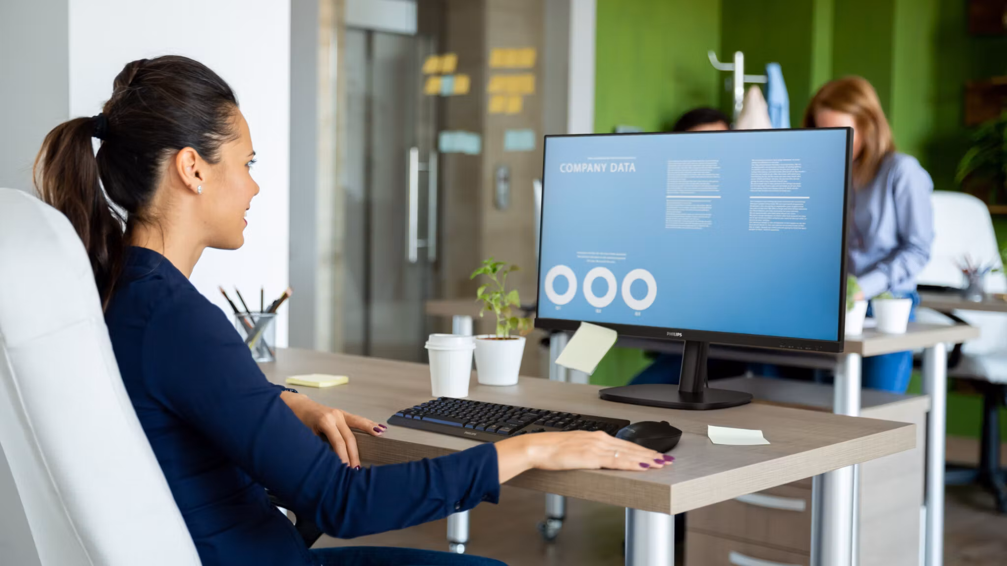 Philips 3000 series 32B2N3500/00 datorskärm 80 cm (31,5") 2560 x 1440 pixlar Quad HD LCD Svart