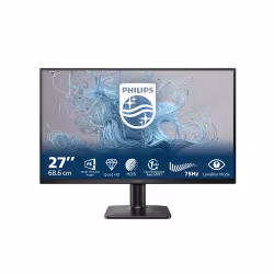 Philips 1000 series 27E2N1500L/00 datorskärm 68,6 cm (27") 2560 x 1440 pixlar Quad HD LED Svart