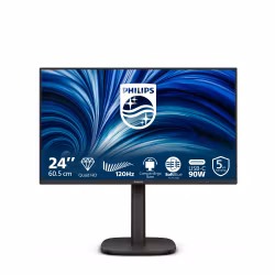 Philips 24B2U3601 datorskärm 60,5 cm (23,8") 2560 x 1440 pixlar Quad HD LCD Svart
