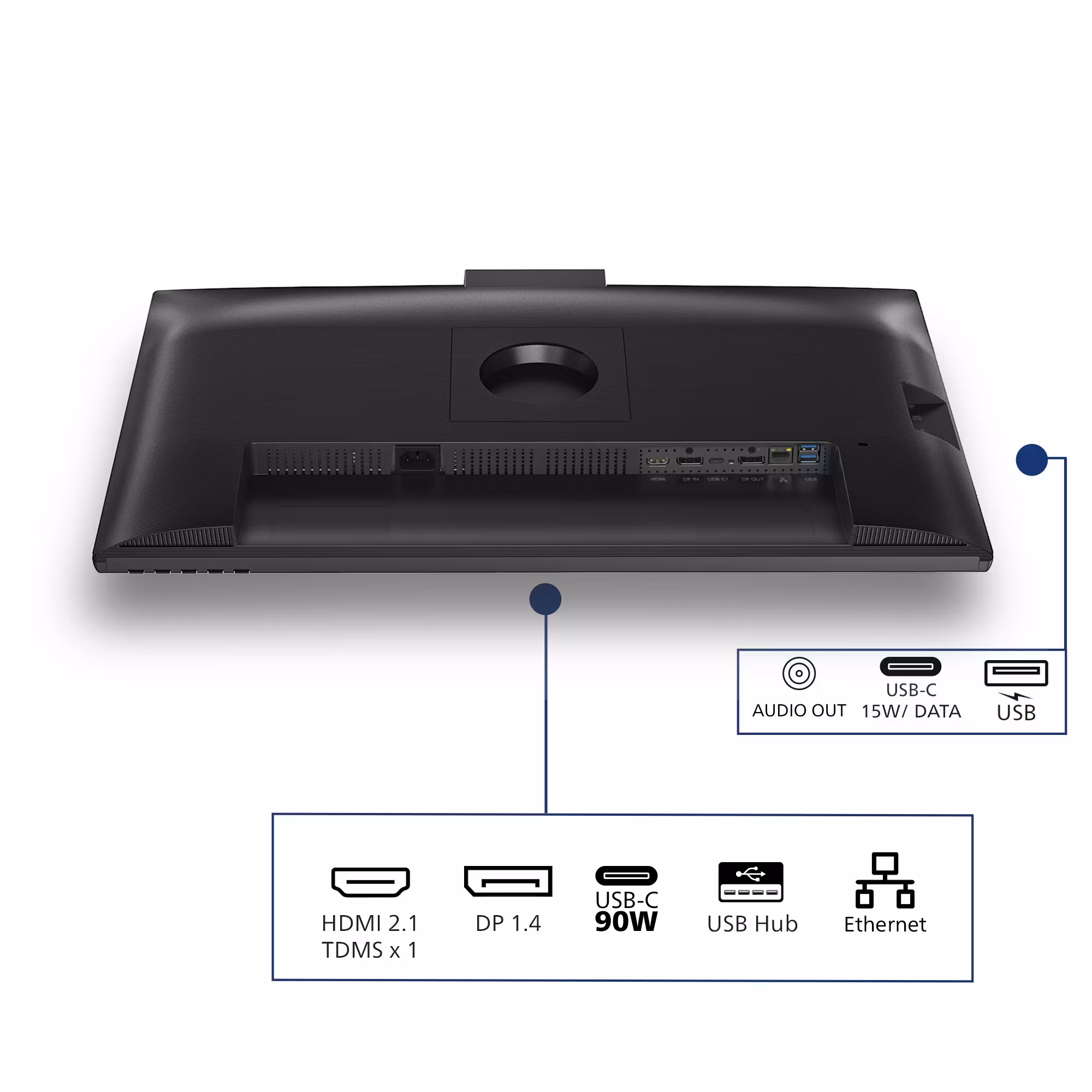Philips 3000 series 27B2U3601H/00 datorskärm 68,6 cm (27") 2560 x 1440 pixlar Quad HD LCD Svart