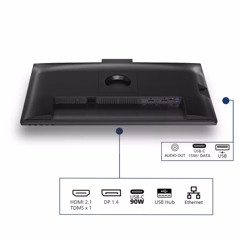Philips 3000 series 27B2U3601H/00 datorskärm 68,6 cm (27") 2560 x 1440 pixlar Quad HD LCD Svart