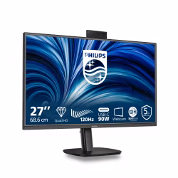 Philips 3000 series 27B2U3601H/00 datorskärm 68,6 cm (27") 2560 x 1440 pixlar Quad HD LCD Svart