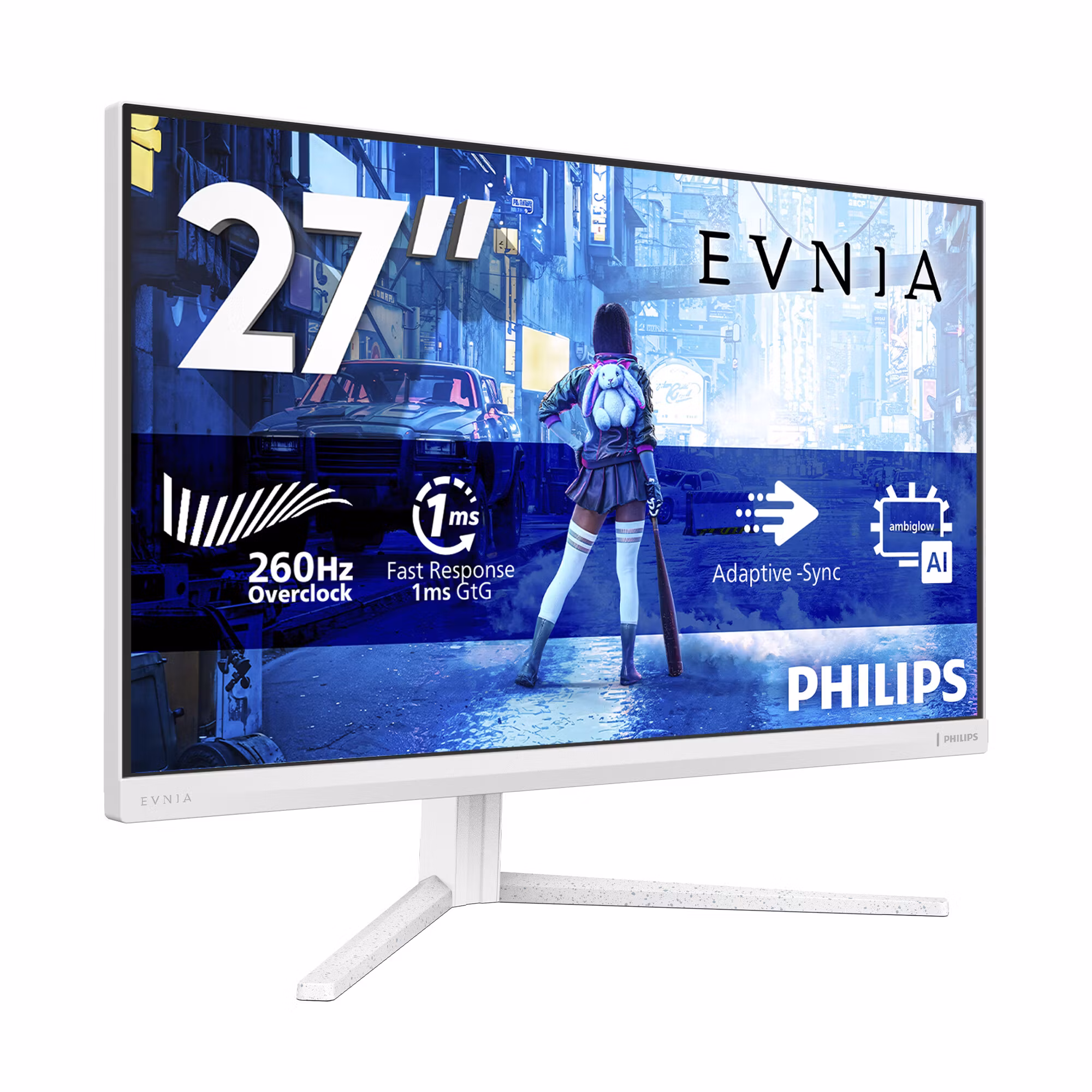 Philips 27M2N5201P/00 datorskärm 68,6 cm (27") 1920 x 1080 pixlar Vit