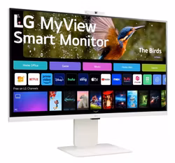 LG MyView Smart datorskärm 80 cm (31.5") 3840 x 2160 pixlar 4K Ultra HD LCD Vit