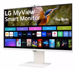 LG MyView Smart datorskärm 80 cm (31.5") 3840 x 2160 pixlar 4K Ultra HD LCD Vit