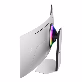 Samsung G95SC datorskärm 124,5 cm (49") 5120 x 1440 pixlar Dual QHD OLED Silver