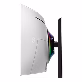 Samsung G95SC datorskärm 124,5 cm (49") 5120 x 1440 pixlar Dual QHD OLED Silver