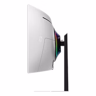 Samsung G95SC datorskärm 124,5 cm (49") 5120 x 1440 pixlar Dual QHD OLED Silver