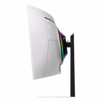 Samsung G95SC datorskärm 124,5 cm (49") 5120 x 1440 pixlar Dual QHD OLED Silver