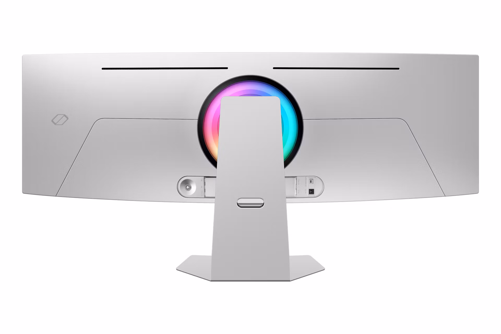 Samsung G95SD datorskärm 124,5 cm (49") 5120 x 1440 pixlar Dual QHD OLED Silver