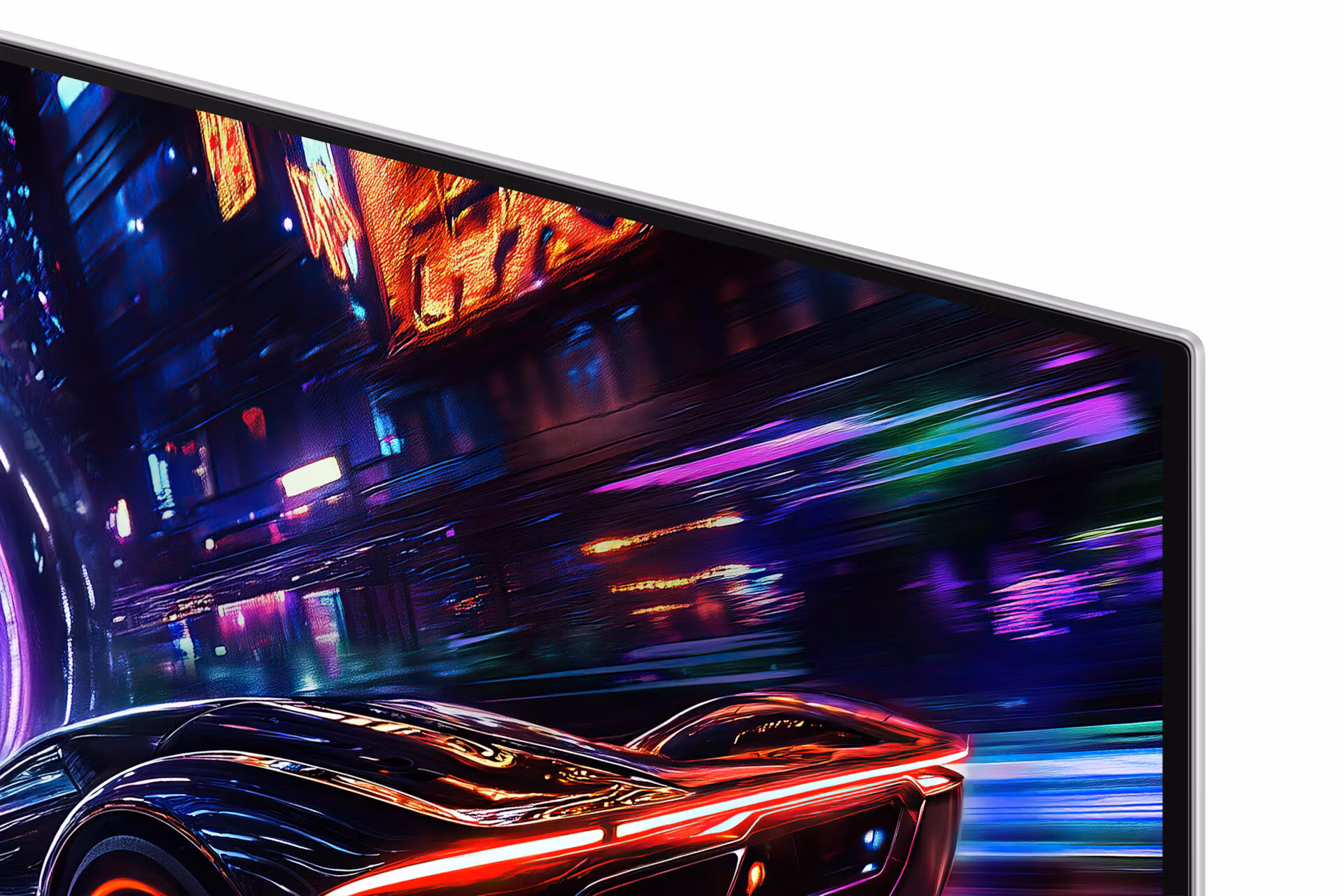 Samsung S32FG814SU datorskärm 81,3 cm (32") 3840 x 2160 pixlar 4K Ultra HD OLED Silver