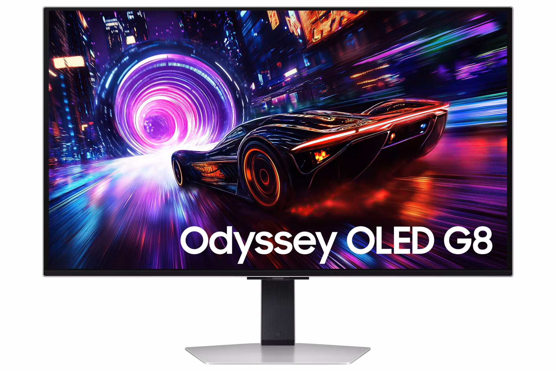 Samsung S32FG816SU datorskärm 81,3 cm (32") 3840 x 2160 pixlar 4K Ultra HD OLED Silver