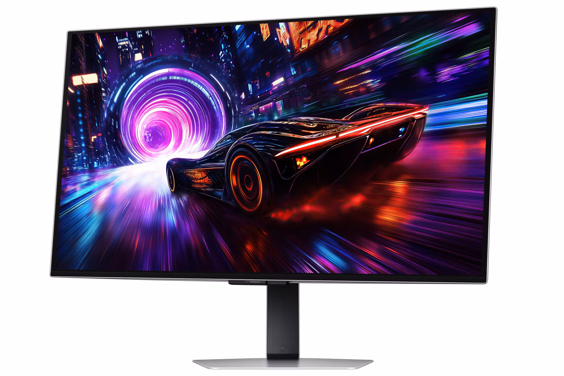 Samsung S32FG816SU datorskärm 81,3 cm (32") 3840 x 2160 pixlar 4K Ultra HD OLED Silver