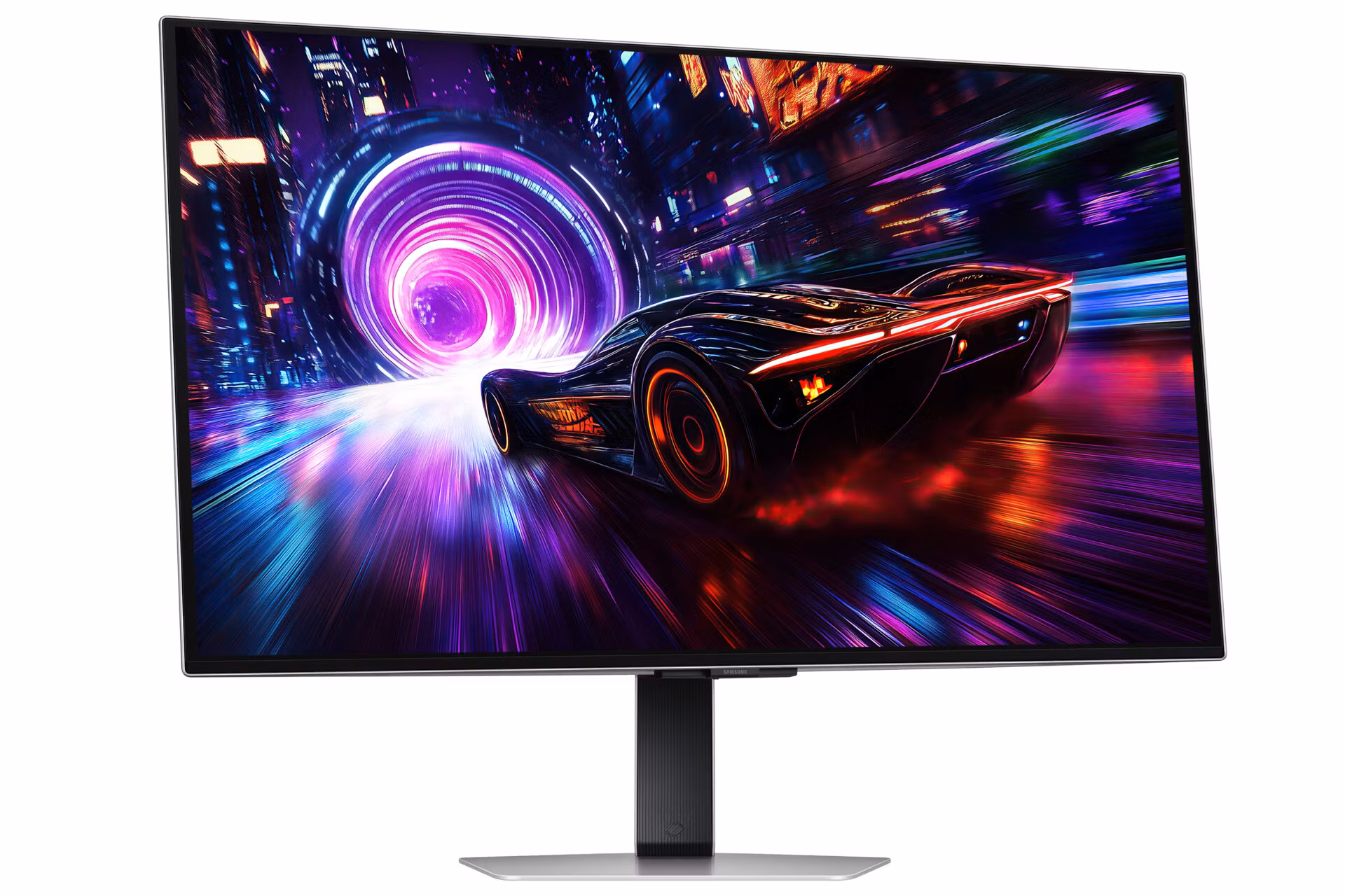 Samsung S32FG816SU datorskärm 81,3 cm (32") 3840 x 2160 pixlar 4K Ultra HD OLED Silver