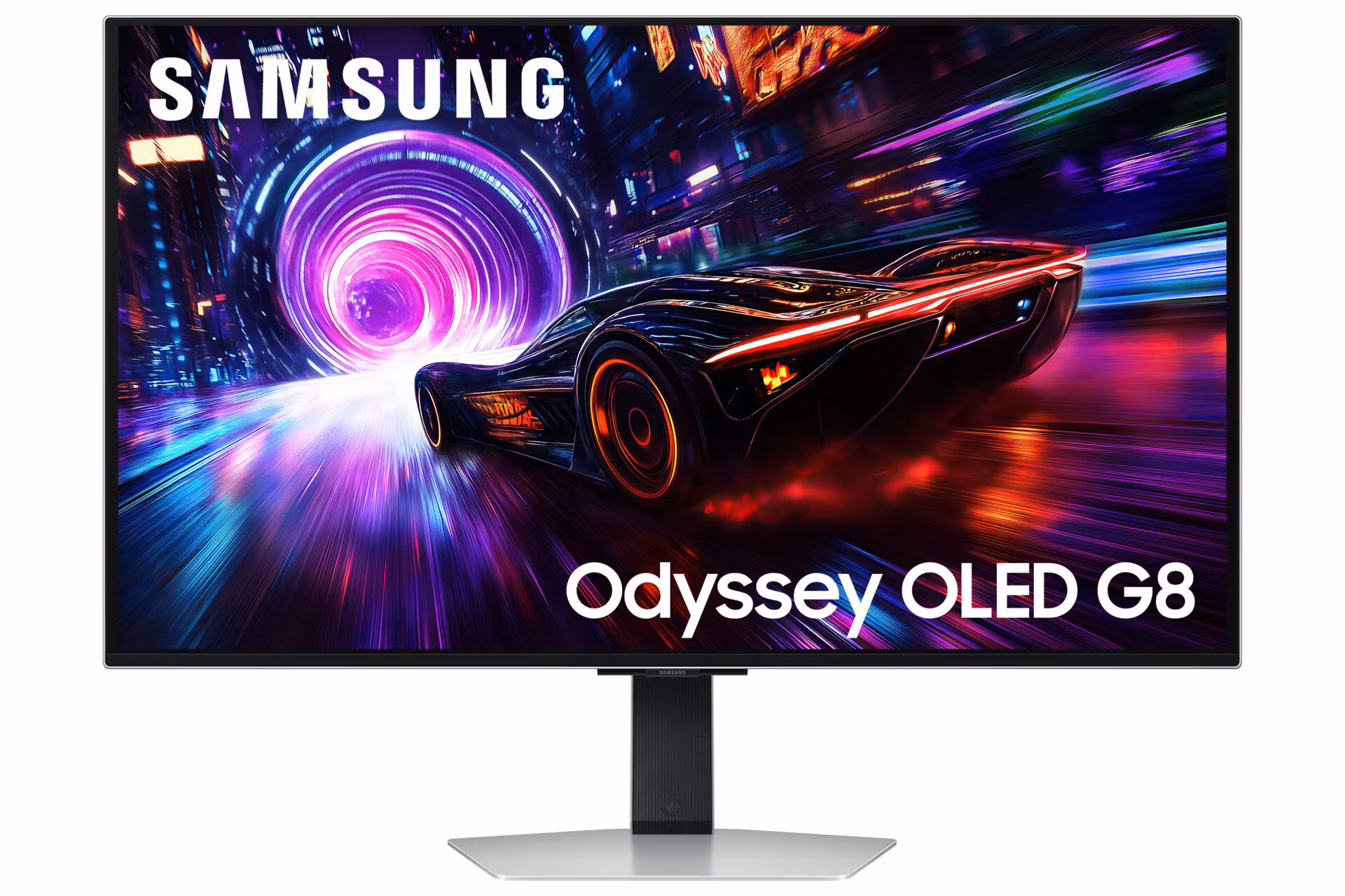 Samsung S32FG816SU datorskärm 81,3 cm (32") 3840 x 2160 pixlar 4K Ultra HD OLED Silver