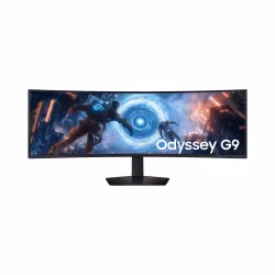 Samsung G91F datorskärm 124,5 cm (49") 5120 x 1440 pixlar Dual QHD LCD Svart