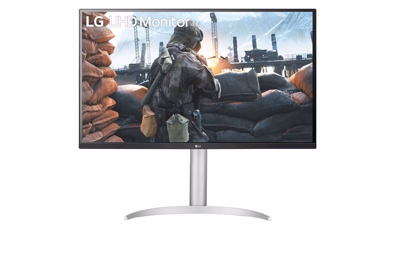 LG 27BP55U-B datorskärm 68,6 cm (27") 3840 x 2160 pixlar 4K Ultra HD LED Silver
