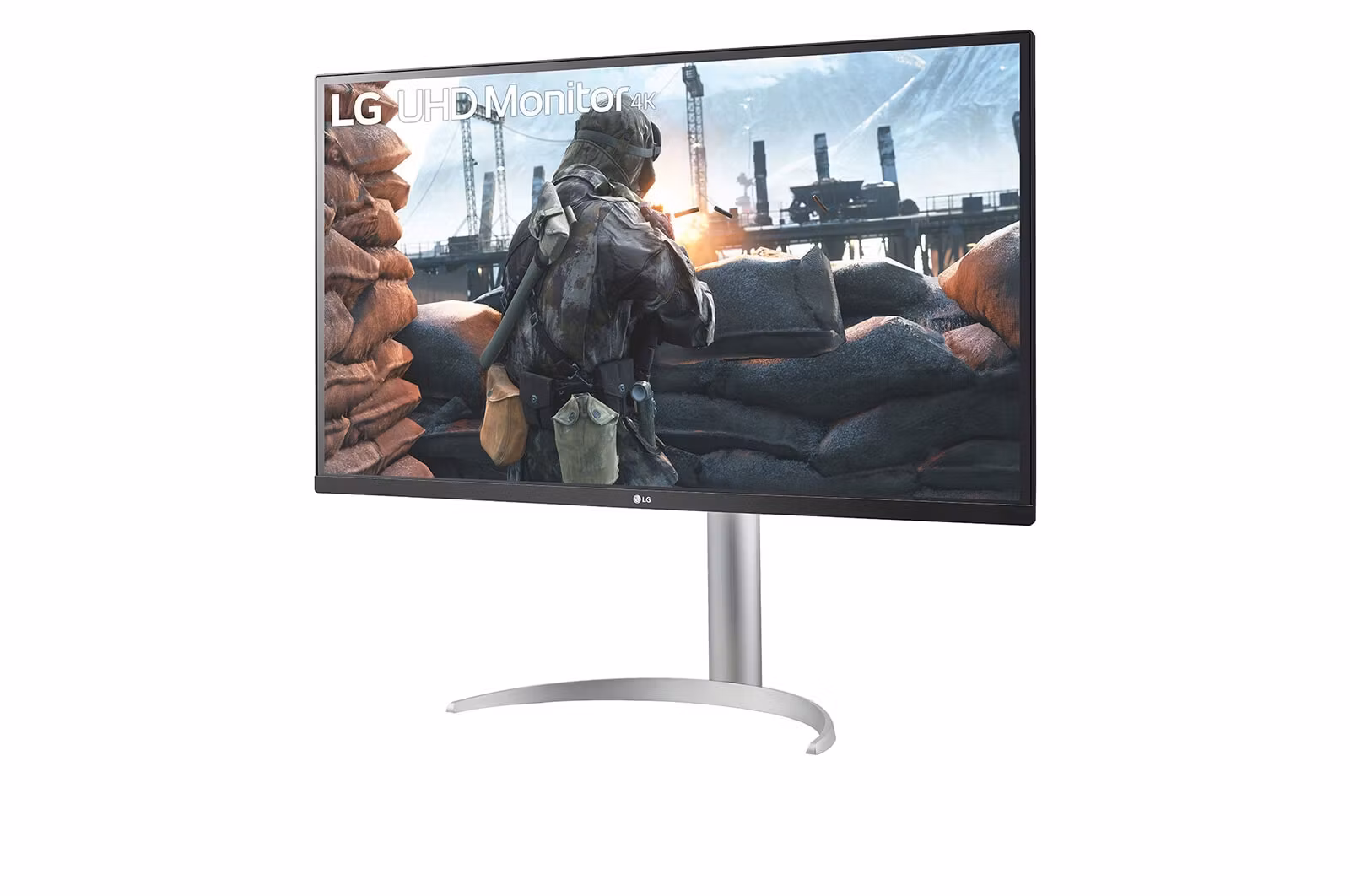 LG 27BP55U-B datorskärm 68,6 cm (27") 3840 x 2160 pixlar 4K Ultra HD LED Silver