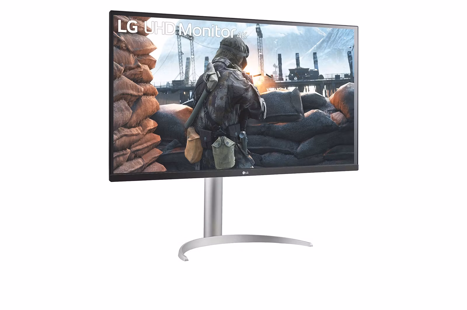 LG 27BP55U-B datorskärm 68,6 cm (27") 3840 x 2160 pixlar 4K Ultra HD LED Silver