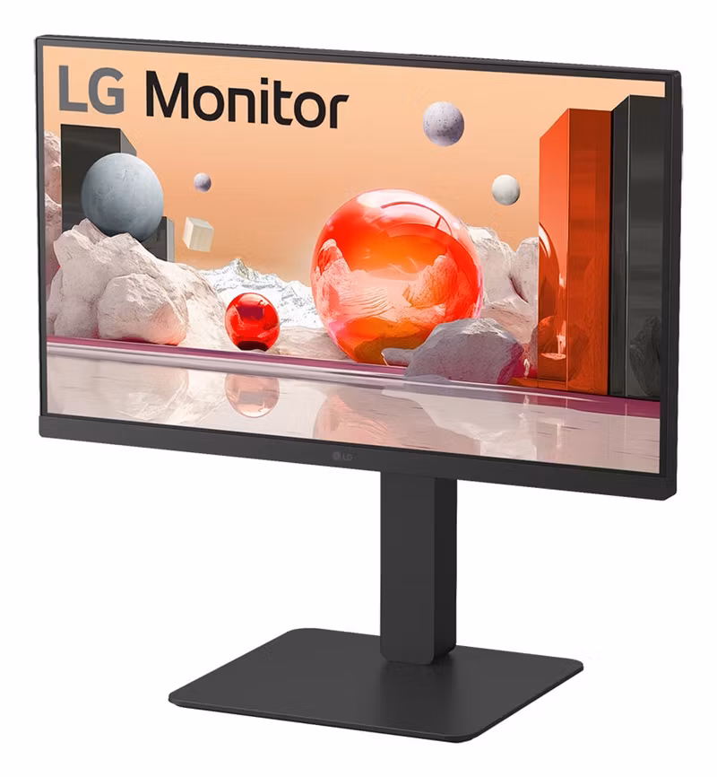 LG 24BA650 datorskärm 60,5 cm (23,8") 1920 x 1080 pixlar Full HD LED Svart