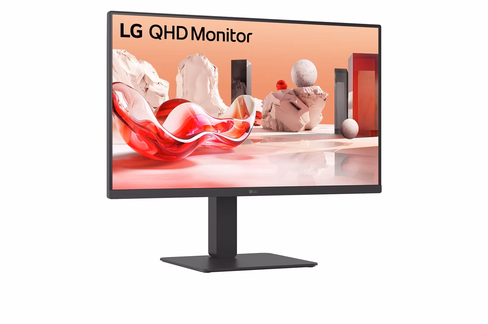 LG 27BA65QB-B.AEU datorskärm 68,6 cm (27") 2560 x 1440 pixlar Wide Quad HD LED Svart