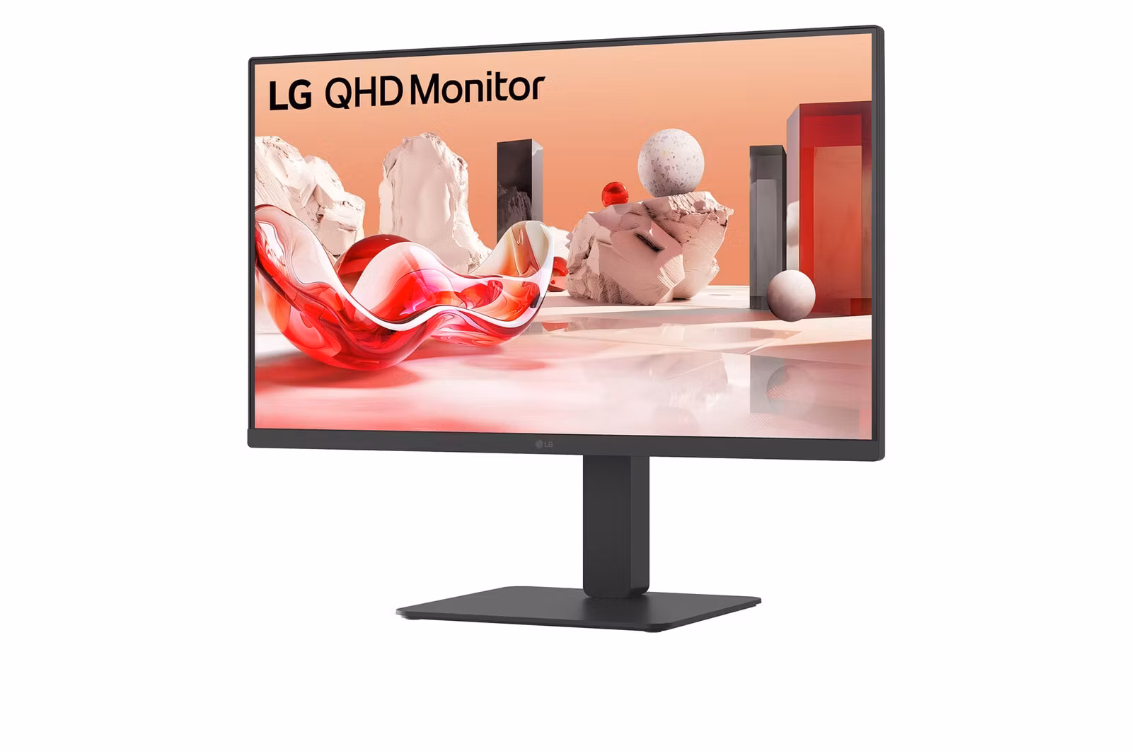LG 27BA65QB-B.AEU datorskärm 68,6 cm (27") 2560 x 1440 pixlar Wide Quad HD LED Svart