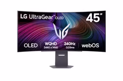 LG 45GX90SA-B datorskärm 114,3 cm (45") 3440 x 1440 pixlar Wide Quad HD OLED Svart