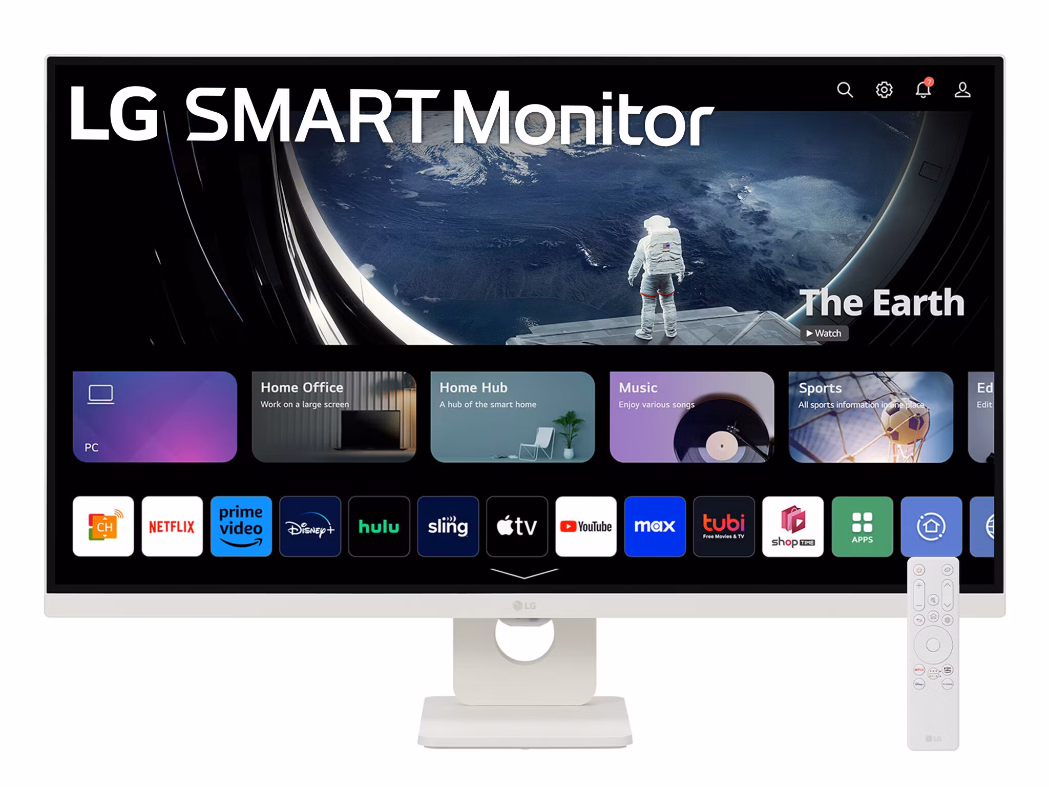 LG 32U721SA-W datorskärm 80 cm (31,5") 3840 x 2160 pixlar 4K Ultra HD LCD Vit