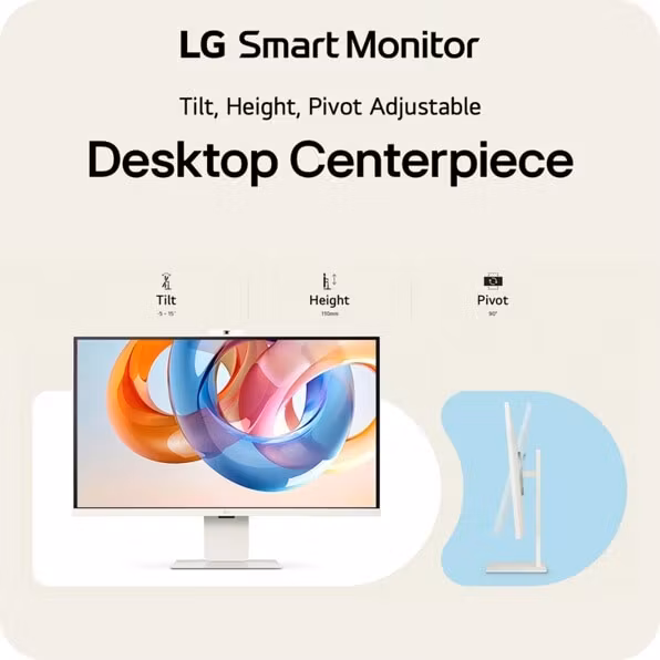 LG 32U850SA-W datorskärm 80 cm (31,5") 3840 x 2160 pixlar 4K Ultra HD LED Vit
