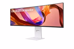 LG 49U950A-W datorskärm 124,5 cm (49") 5120 x 1440 pixlar Dual QHD LED svart, vit