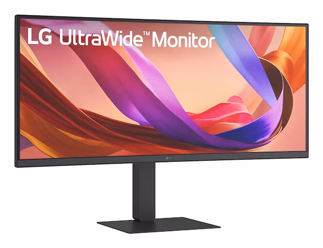 LG 34" 21:9 UltraWide WQHD (3440x1440) IPS Monitor HDR10 med sRGB 99% (Typ.), All-in-one USB-C-anslutning