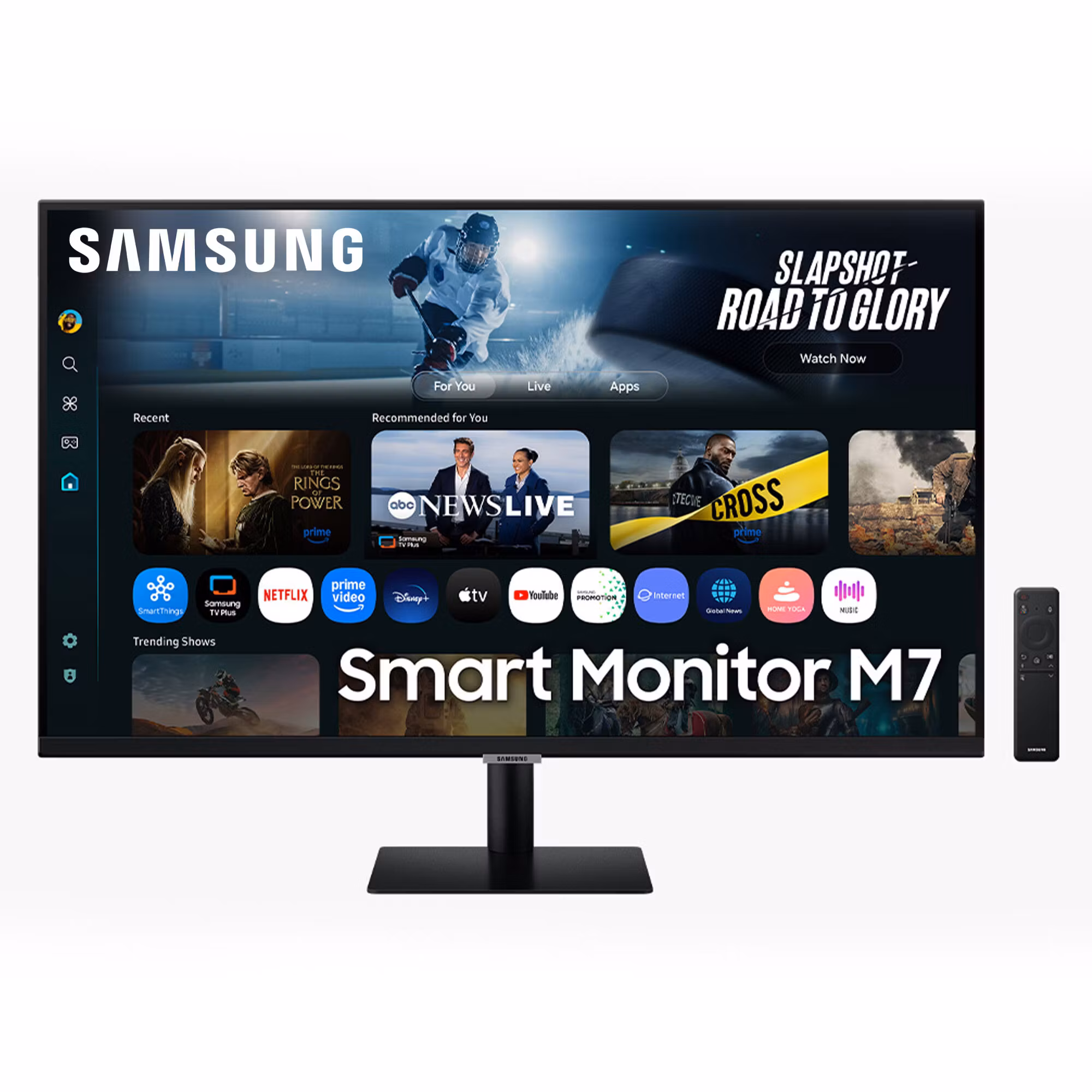 Samsung M7 M70F datorskärm 81,3 cm (32") 3840 x 2160 pixlar 4K Ultra HD LCD Svart