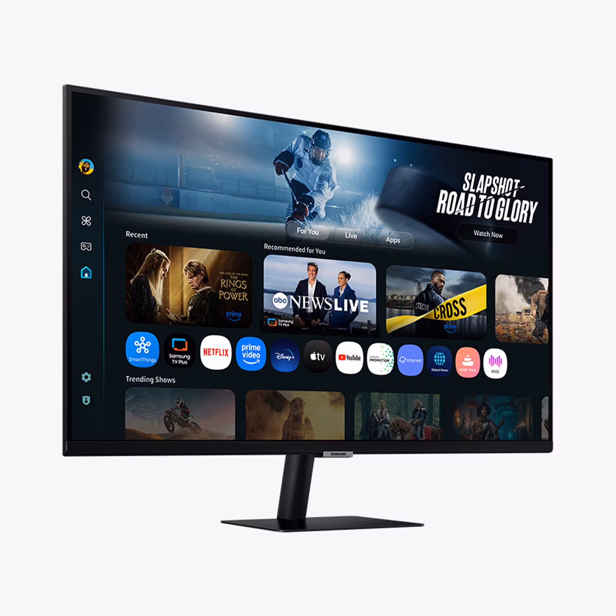 Samsung M7 M70F datorskärm 81,3 cm (32") 3840 x 2160 pixlar 4K Ultra HD LCD Svart